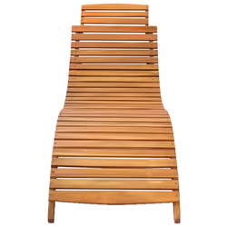 VidaXL 3077380 chaise d'extérieur Linge Siège rembourré Bois d'acacia Bleu