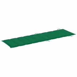 VidaXL 3077381 chaise d'extérieur Linge Siège rembourré Bois d'acacia Vert - Vue supplémentaire 8