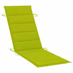 VidaXL 3077387 chaise d'extérieur Linge Siège rembourré Bois d'acacia Vert - Vue supplémentaire 5