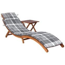 VidaXL 3077390 chaise d'extérieur Linge Siège rembourré Bois d'acacia