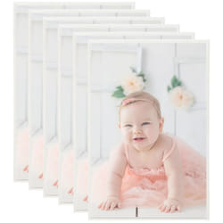 Vidaxl - Collage de cadres photo 5pcs au mur table Argenté 59,4x84cm mdf