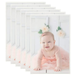 vidaXL Collage de cadres photo 5 pcs de mur table Argenté 70x90 cm MDF - TU