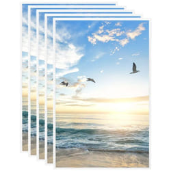 Vidaxl - Collage de cadres photo 5 pcs de mur table Blanc 13x18 cm mdf