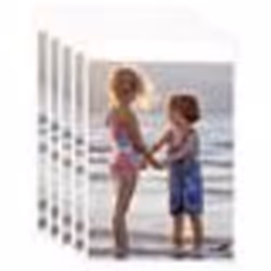 vidaXL Collage de cadres photo 5 pcs de mur table Blanc 70x90 cm MDF - TU