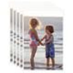 vidaXL Collage de cadres photo 5 pcs de mur table Blanc 70x90 cm MDF - TU