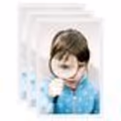 vidaXL Collage de cadres photo 3 pcs de table Blanc 21x29,7 cm MDF - TU