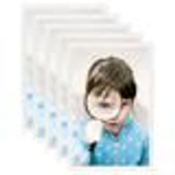 vidaXL Collage de cadres photo 5 pcs de table Blanc 21x29,7 cm MDF - TU