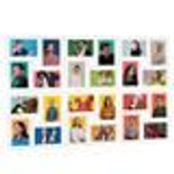 vidaXL Collage de cadres photo pour photo de 24x(13x18 cm) Blanc MDF - TU