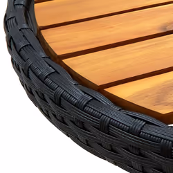 VidaXL 316509 table de jardin Noir - Vue supplémentaire 6