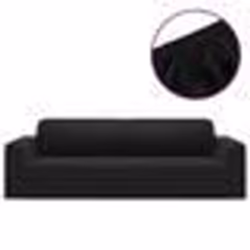 vidaXL Housse extensible de canapé 2 places Crème Jersey de polyester