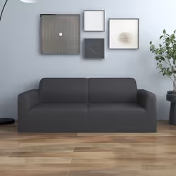 Cette housse extensible de canapé est conçue pour protéger votre canapé des taches, des déversements, des poils d'animaux de  ...