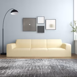 Cette housse extensible de canapé est conçue pour protéger votre canapé des taches, des déversements, des poils d'animaux de  ...