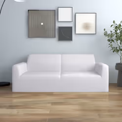 Cette housse extensible de canapé est conçue pour protéger votre canapé des taches, des déversements, des poils d'animaux de  ...
