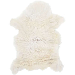 Vidaxl - Peau de mouton Crème 70x100 cm