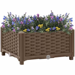 Ce lit surélevé sera un excellent choix pour les amateurs de bricolage pour décorer leurs jardins, balcons ou patios. Cette j ...
