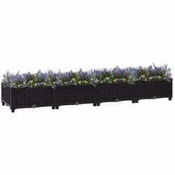Ce lit surélevé est un excellent choix pour cultiver une variété de fleurs ou de plantes, ce qui en fait un excellent supplém ...