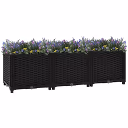 Ce lit surélevé est un excellent choix pour faire pousser une variété de fleurs ou de plantes, ce qui en fait un excellent su ...