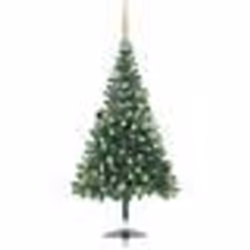 vidaXL Arbre de Noël artificiel pré-éclairé/boules 180 cm 564 branches - TU