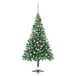 vidaXL Arbre de Noël pré-éclairé - 120 cm avec 230 branches