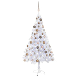 vidaXL Arbre de Noël pré-éclairé 120 cm