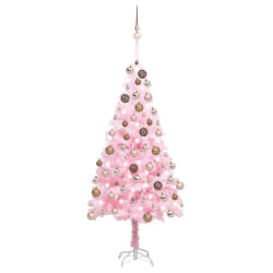 vidaXL Sapin de Noël 180 cm - Rose