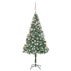 vidaXL Arbre de Noël artificiel 180 cm - Pommes de pin