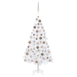 vidaXL Arbre de Noël Blanc 120 cm