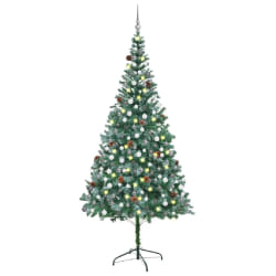vidaXL Arbre de Noël pré-éclairé 210 cm