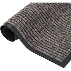 Vidaxl - Paillasson rayé Beige 80x120 cm