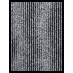Vidaxl - Paillasson rayé Gris 40x60 cm