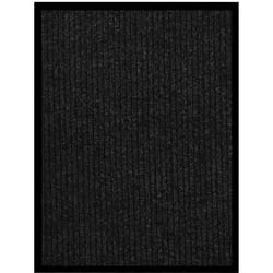 Vidaxl - Paillasson rayé Anthracite 60x80 cm