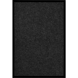 Vidaxl - Paillasson rayé Anthracite 80x120 cm