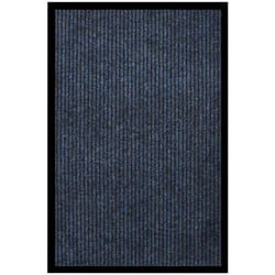 Vidaxl - Paillasson rayé Bleu 80x120 cm