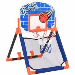 Cet ensemble de basket du sol à la porte offre aux enfants des heures de jeu actif et d'exercice. Cet ensemble de basket comp ...