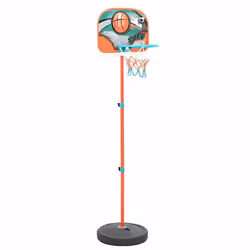 vidaXL Ensemble de basket portable réglable 133-160 cm