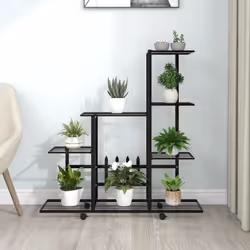 Description générale Ce support pour plantes est idéal pour exposer vos plantes et objets décoratifs. Fabriqué en métal robus ...