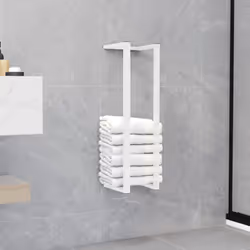 Description générale Ce porte-serviette est un ajout pratique et décoratif à votre salle de bain. Fabriqué en acier robuste, ...