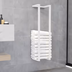 Description générale Ce porte-serviette est un accessoire pratique et décoratif pour votre salle de bain. Fabriqué en acier r ...