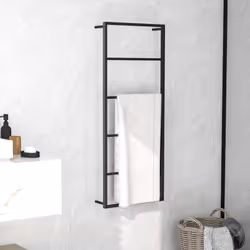 Description générale Ce porte-serviette est un ajout à la fois pratique et décoratif pour votre salle de bain. Fabriqué en ac ...