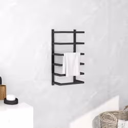 Ce porte-serviette est un supplément pratique ainsi que décoratif à votre salle de bain. Le porte-serviette est fabriqué en a ...