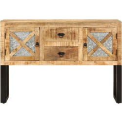 Vidaxl - Buffet 110x30x74 cm Bois de manguier brut