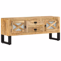 VidaXL 328276, Bois, Bois, Acier, 1100 mm, 300 mm, 450 mm, 1 pièce(s)