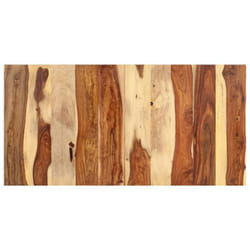 Dessus De Table 120x60x(2,5-2,7) Cm Bois Massif D'Acacia Vidaxl