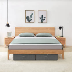 vidaXL Boîtes de rangement 2 pcs Tissu 70x40x18 cm Anthracite - TU