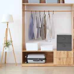 Ces boîtes de rangement pliables peuvent être placées dans n'importe quel coin de la maison, ce qui les rend pratiques et déc ...
