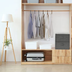 Vidaxl - Boîtes de rangement 2 pcs Tissu 43x34x23 cm Anthracite