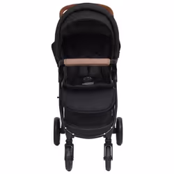 vidaXL Poussette pour bébé 2-en-1 Anthracite Acier - TU