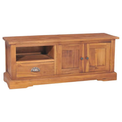 Vidaxl - Meuble tv 100x30x40 cm Bois de teck solide