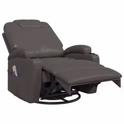VidaXL 335850 Fauteuil massant électrique Anthracite - Vue supplémentaire 6