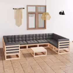 VidaXL 3078144 ensemble de meubles de jardin